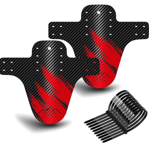 Piece adjustable mudguards - 2-piece,